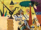 The Tilled Field by Joan Miro The Tilled Field by Joan Miro