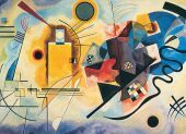 Yellow, Red, Blue by Wassily Kandinsky