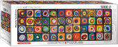Farbquadrat-Collage, Kandinsky (Puzzle) Farbquadrat-Collage, Kandinsky (Puzzle)