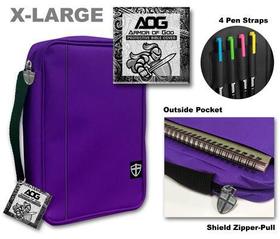 Armor of God Bible Cover Xlarge-Violet Armor of God Bible Cover Xlarge-Violet