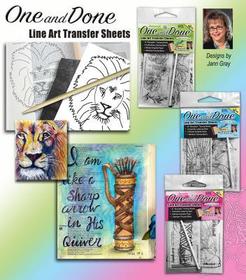 1 & Done Line Art Transfer She 1 & Done Line Art Transfer She