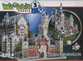 Neuschwanstein Castle - 3D (Puzzle): 890 Teile. Puzzleformat: 55,75 x 29 x 38,75 cm Neuschwanstein Castle - 3D (Puzzle): 890 Teile. Puzzleformat: 55,75 x 29 x 38,75 cm