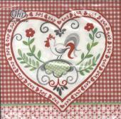 Servietten Mittenwald rot: 3-lagig, 33 x 33 cm. Inhalt: 20 Stück Servietten Mittenwald rot: 3-lagig, 33 x 33 cm. Inhalt: 20 Stück