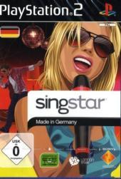 SingStar, Made in Germany, PS2-DVD: Für PlayStation 2. SingStars-Mikrofone und SingStars-USB-Konverter erforderlich. Dieses Produkt ist durch technische Schutzmaßnahmen kopiergeschützt! SingStar, Made in Germany, PS2-DVD: Für PlayStation 2. SingStars-Mikrofone und SingStars-USB-Konverter erforderlich. Dieses Produkt ist durch technische Schutzmaßnahmen kopiergeschützt!
