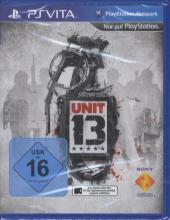Unit 13, PSV-Spiel: Für PlayStation Vita. Dieses Produkt ist durch technische Schutzmaßnahmen kopiergeschützt! Unit 13, PSV-Spiel: Für PlayStation Vita. Dieses Produkt ist durch technische Schutzmaßnahmen kopiergeschützt!