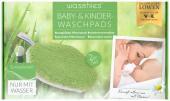 Waschies Baby- und Kinder-Waschpads 2er-Set 15 x 10,5 cm grün/weiß: Bekannt aus der VOX-Gründershow Waschies Baby- und Kinder-Waschpads 2er-Set 15 x 10,5 cm grün/weiß: Bekannt aus der VOX-Gründershow