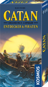 CATAN - Ergänzung 5-6 Spieler - Entdecker & Piraten CATAN - Ergänzung 5-6 Spieler - Entdecker & Piraten