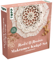 Mindful Mandala - Makramee-Knüpf-Set: Wandbehang. Mit Anleitung und Material zum Selberknüpfen: 80m Makramee-Garn (90% Baumwolle, 10% Polyester), Knüpfscheibe ( 20cm) Mindful Mandala - Makramee-Knüpf-Set: Wandbehang. Mit Anleitung und Material zum Selberknüpfen: 80m Makramee-Garn (90% Baumwolle, 10% Polyester), Knüpfscheibe ( 20cm)