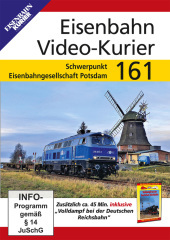 Eisenbahn Video-Kurier, 1 DVD: Schwerpunkt Eisenbahngesellschaft Potsdam Eisenbahn Video-Kurier, 1 DVD: Schwerpunkt Eisenbahngesellschaft Potsdam