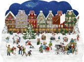 Adventskalender-Schokolade - Weihnachtsstraße: Weihnachtsstraße