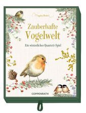 Schachtelspiel - Zauberhafte Vogelwelt: Ein winterliches Quartett-Spiel