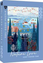 Feel-good-Puzzle 1000 Teile - NATURE LOVE: Cozy winter time Feel-good-Puzzle 1000 Teile - NATURE LOVE: Cozy winter time