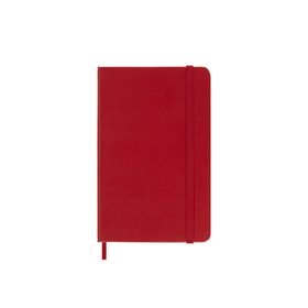 Moleskine 2024 12-month Weekly Pocket Hardcover Notebook: Scarlet Red Moleskine 2024 12-month Weekly Pocket Hardcover Notebook: Scarlet Red