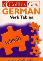 German Verb Tables
