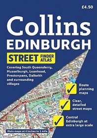 Collins Edinburgh Street Finder Atlas: A5 Edition