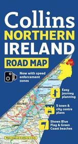 Collins Northern Ireland Road Map Collins Northern Ireland Road Map