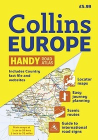 Collins Europe Handy Road Atlas: New A5 Edition