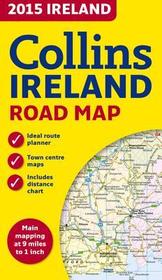 Collins Ireland Road Map