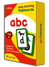 Collins Easy Learning Preschool — ABC FLASHCARDS: Ideal for home learning: ABC