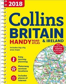 2018 Collins Britain & Ireland Handy Road Atlas