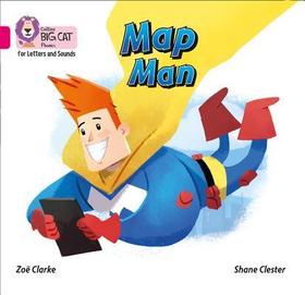 Collins Big Cat Phonics for Letters and Sounds — MAP MAN: Band 01A/Pink A: Band 1a/Pink a