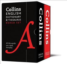 ENGLISH DICTIONARY AND THESAURUS BOXED SET: All the words you need, every day [Third edition]