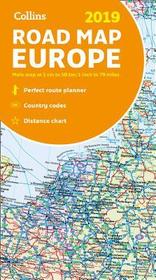 2019 Collins Map of Europe
