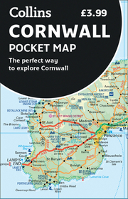 CORNWALL POCKET MAP: The perfect way to explore Cornwall [New edition]