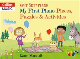 My First Piano Pieces, Puzzles & Activities: Activity Book