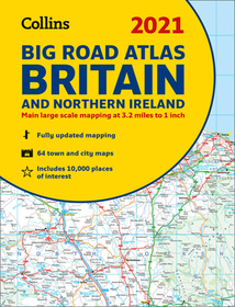 Collins Big Road Atlas Britain 2021