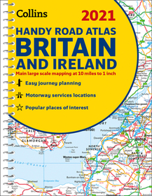 2021 Collins Handy Road Atlas Britain and Ireland