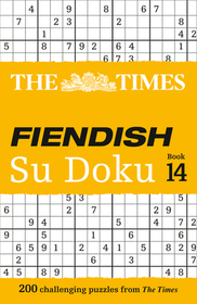 The Times Fiendish Su Doku: Book 14: 200 Challenging Puzzles from the Times