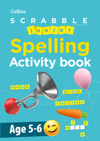 SCRABBLE™ JUNIOR SPELLING ACTIVITY BOOK AGE 5-6 [not-US, not-CA]