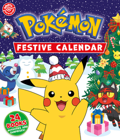 POKEMON: FESTIVE CALENDAR: A FESTIVE COLLECTION OF 24 BOOKS, ACTIVITIES AND SURPRISES!