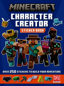MINECRAFT CHARACTER CREATOR STICKER BOOK [not-RU, not-BY]