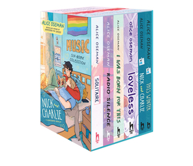 ALICE OSEMAN SIX-BOOK COLLECTION BOX SET (SOLITAIRE, RADIO SILENCE, I WAS BORN FOR THIS, LOVELESS, NICK AND CHARLIE, THIS WINTER) [not-CA]