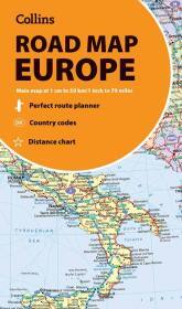 Collins Road Map of Europe: Folded map Collins Road Map of Europe: Folded map