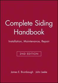Complete Siding 2e: Installation, Maintenance, Repair