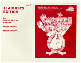 Scoring High in Reading 4th Edition Grade 1 Teacher Edition