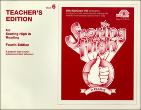 Scoring High in Reading 4th Edition Grade 6 Teacher Edition