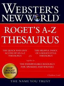 Webster's New WorldTM Roget's A–Z Thesaurus (thumb–indexed)
