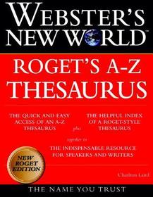 Webster's New WorldTM Roget's A–Z Thesaurus