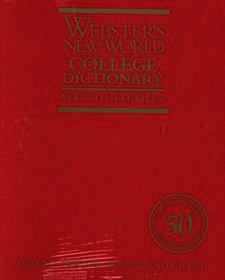 Webster's New WorldTM College Dictionary (Thumb-Indexed Deluxe Leather Edition): Deluxe Leather Bound and Gilded