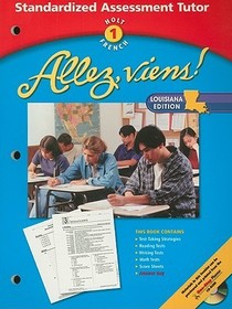 Holt French 1 Allez, Viens! Standardized Assessment Tutor, Louisiana Edition