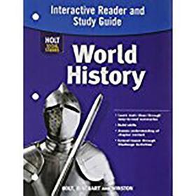 World History Full Survey: Interactive Reader and Study Guide