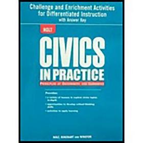 Chlg Enrch ACT Civics in Prac 2007 Chlg Enrch ACT Civics in Prac 2007