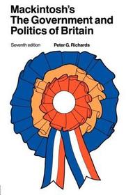 Mackintosh's The Government and Politics of Britain