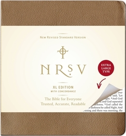 Large Print Bible-NRSV: New Revised Standard Version, Extra Large Edition