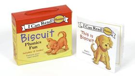 Biscuit 12-Book Phonics Fun!: A Box of 12 Mini-Books Featuring Short and Long Vowel Sounds