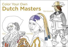 Color Your Own Dutch Masters: A Coloring Book
